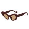 New Cat Eye Sunglasses, Personalized Ins Animal Horse Elements Hip Hop Funny Fashion Gift Sunglasses