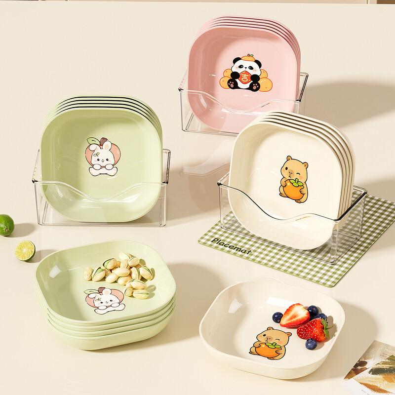 De Ouxingguang Square Snack and Dessert Plate Set