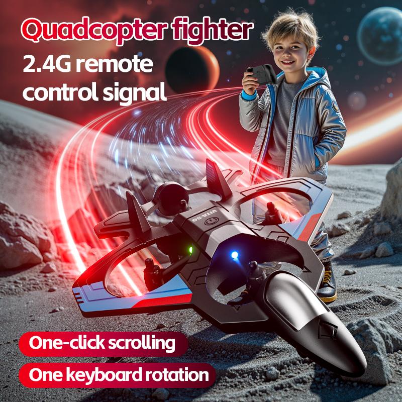 4D RC Children Remote Control Foam Aircraft Fighter Model Parent-child Outdoor Glider Boy Toy Birthday Gift