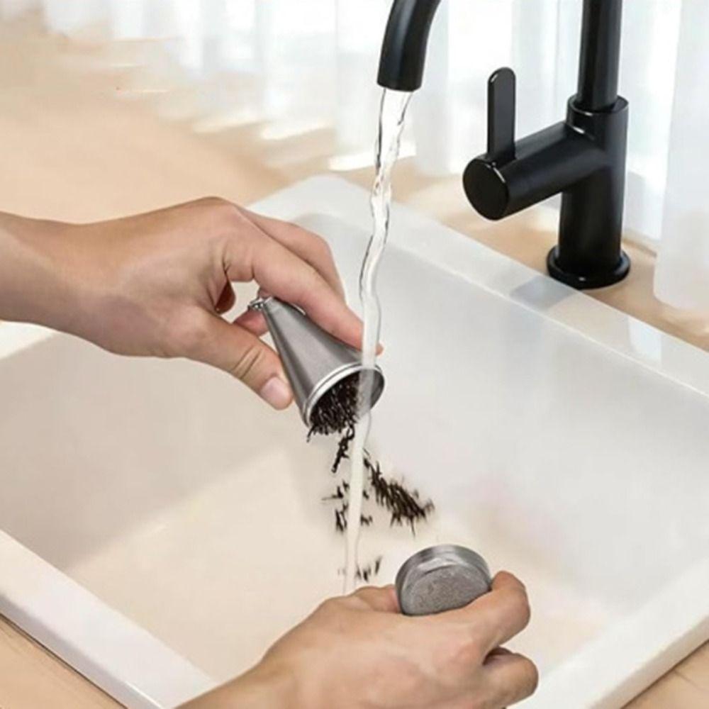 304 Stainless Steel Cone Tea Infuser Fine Mesh Tea Separation Filter Screen Tea-making Filter  Mug