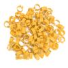 100PCS Bag 8MM 001 100 Numbered Plastic Letter Pigeon Bird Leg Bands Rings
