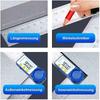 Digital Protractor, Stainless Carpenter Angle Ruler and Square Angle, 360 ° Measuring Range, Steel R