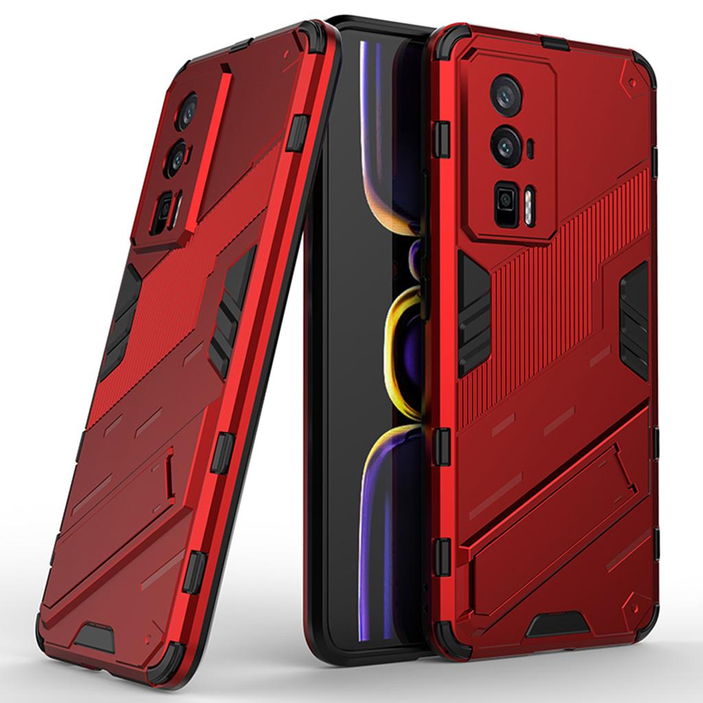 Ständer Handyhülle für Xiaomi Poco F5 Pro 5G/Redmi K60 Pro 5G/K60 5G Kratzfeste Weiche TPU Harte PC Abdeckung