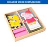 Peppa Pig Magnetic Wood Dress Up Puzzle (25 Piece)