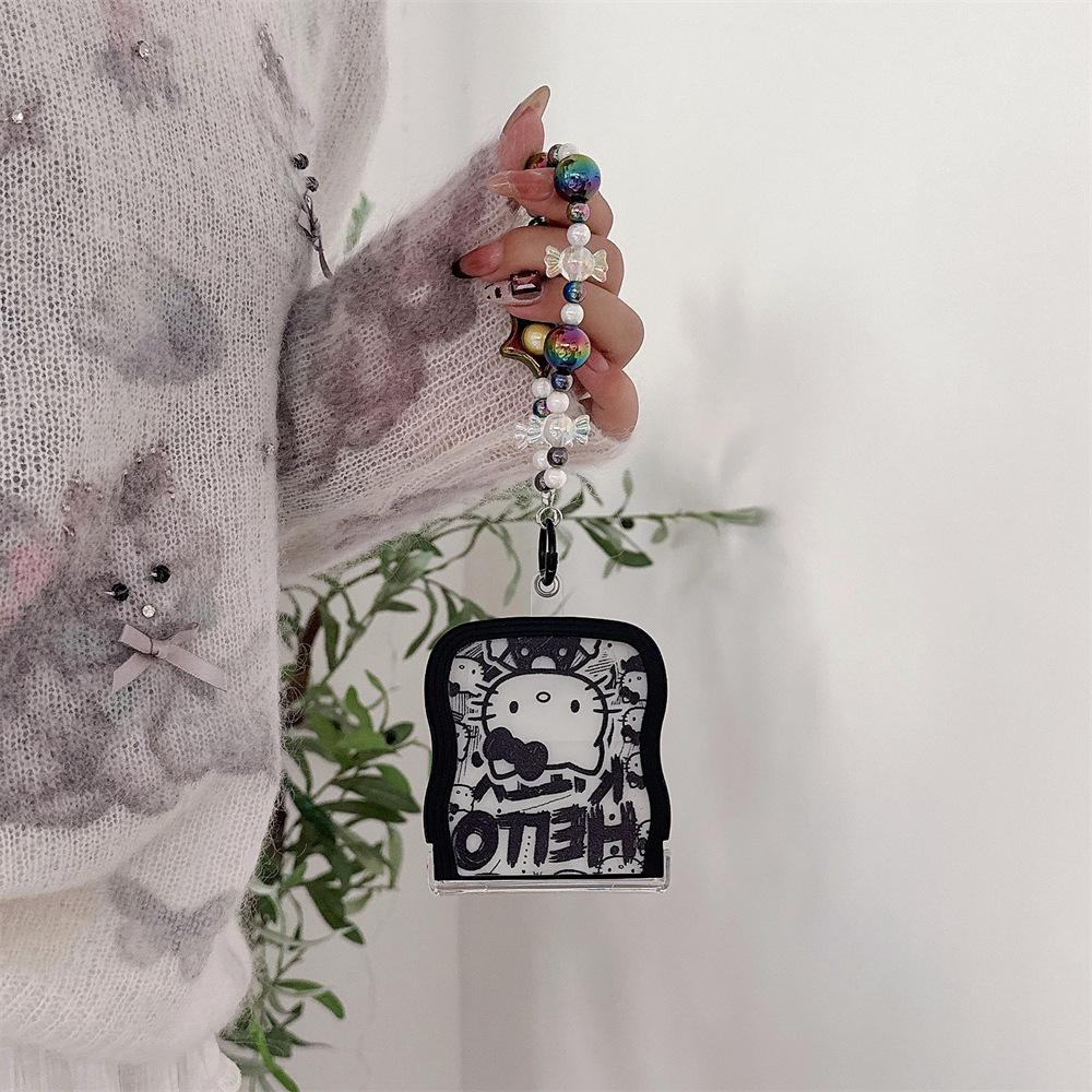 Etui ochronne Hello Kitty do składanego telefonu Samsung Galaxy Z Flip7/6/5/4 z smyczą