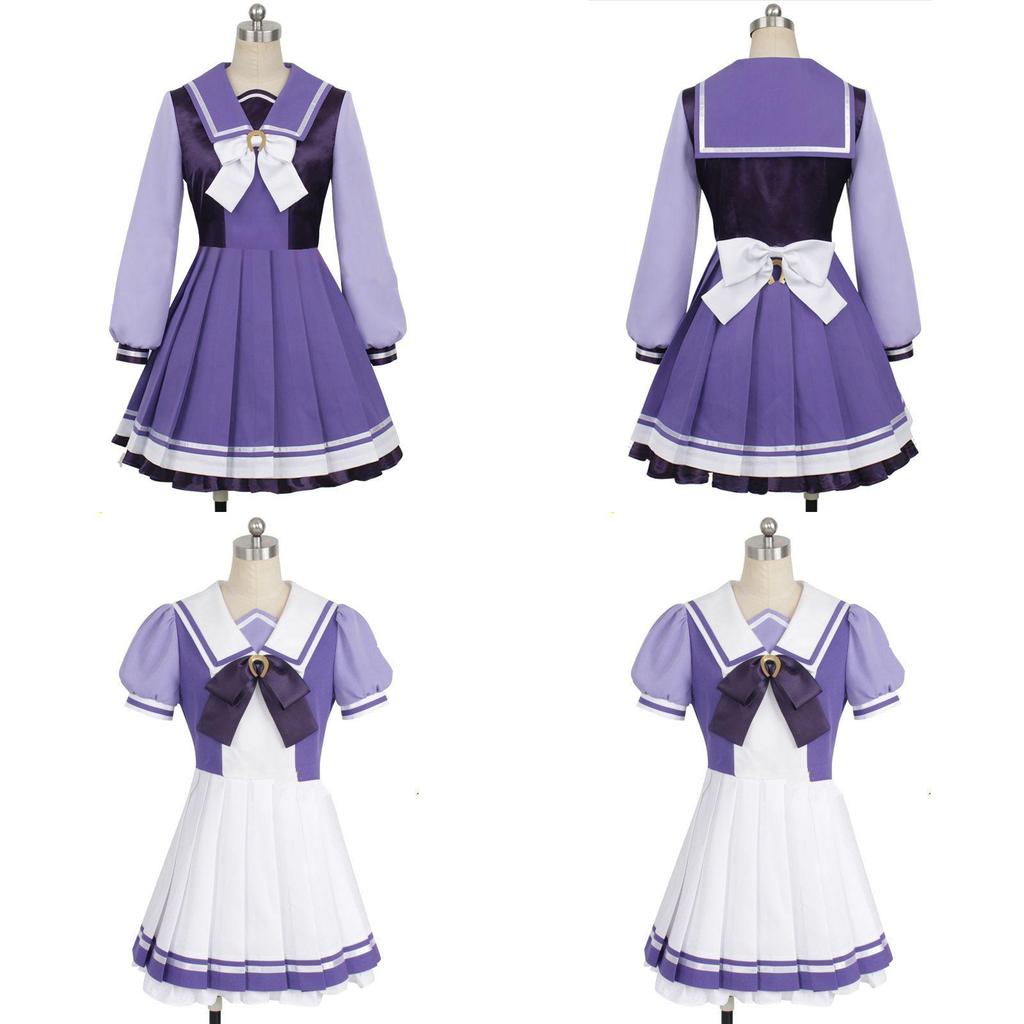 Premium Quality Game Pretty Derby Mary Jane Winter Uniform Cosplay Full Set For School Events
