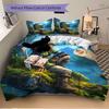 3pcs Legend of Zelda Cover Set, 1 Cover + 2 Pillowcases (No Insert), Bedding for All Seasons, Bedding,Bedroom Decor yy250922074