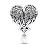 Pandora Sparkling Angel Wings   Heart Charm 792980c01
