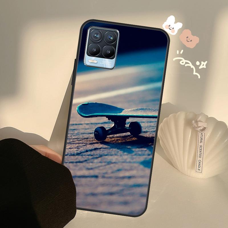 

Cool Skate Case For Realme C75 C63 C61 C55 C51 C53 C25 C65 C67 C71 11 12 13 14 15 Pro Plus GT6 GT7 Pro Realme C63 4G