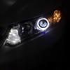 Auto Lens Lamp 8 Modes Adjustment 12V LED Dynamic Eye Headlights Car Headlight Assembly Auto Accessories