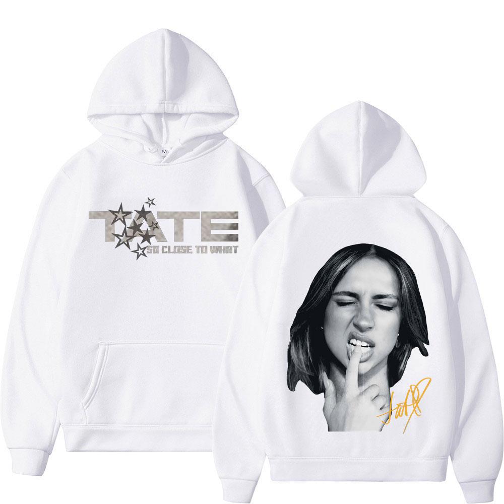 Tate Mcrae Album So Close To What Miss Possessive 2025 World Tour Hoodies Winter Oversized Harajuku Sweatshirts Unisex Pullovers