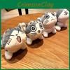 High-quality 10cm Cat Plush Keychain Cute Smiling Kitten Crystal Soft Plush