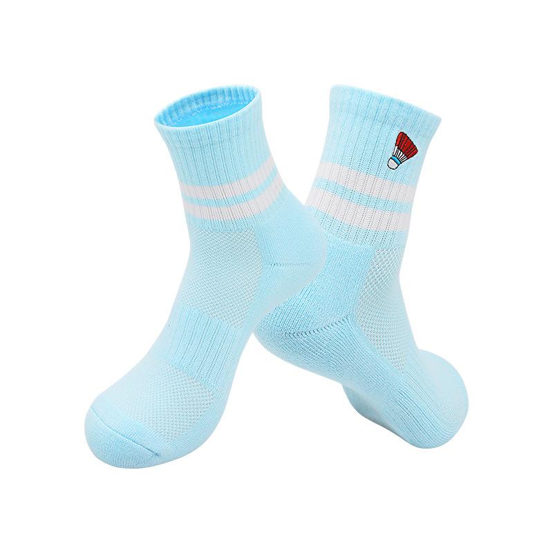 Autumn And Winter Professional Badminton Socks Men'S And Women'S Short Socks Cotton Non-Slip Breathable Towel Bottom Short Tube Sports Socks