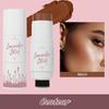 Double Head With Makeup Brush Grooming Stick, Multi-Functional Highlight Shadow Blush Grooming Cream