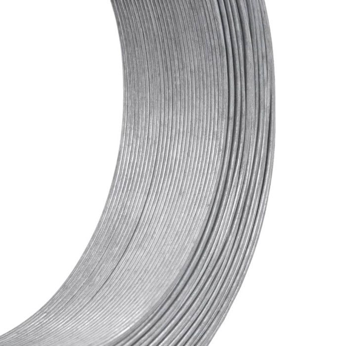 VidaXL Fil de liaison de clôture 250 m 2 mm Acier