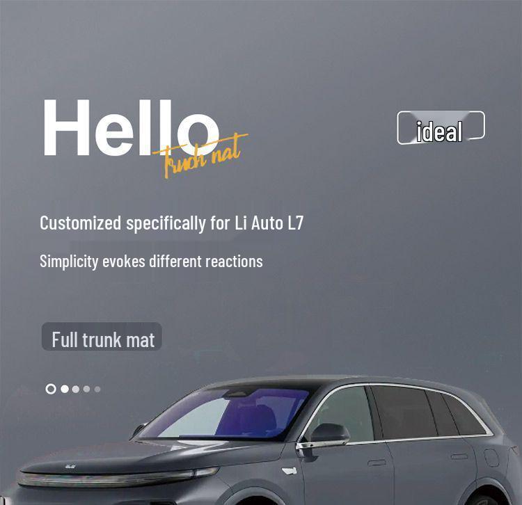 Versatile Body Kit Trunk Mat & Tail Box Mat for 25 L7 Models - Car Decorative Accessories