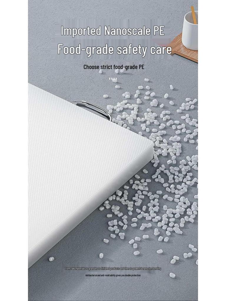 Deska do krojenia wielofunkcyjna z tworzywa PE odporna na pleśń: Kuchnia, Akademik i Deska do Krojenia/Wałkowania Owoców.