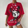Daily Cartoon Print Women's Short-sleeved Versatile Comfortable Top T-shirt Fashion T-Shirts Women’s