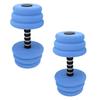 1Pair Aquatic Exercise Dumbells Water Aerobic Exercise Foam Dumbbells for Water Aerobics Fitness and Pool Exercises