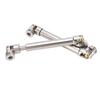 2 Pcs RC Drive Shaft Stainless Steel M4 for 1 10 RC Crawler for Traxxas for Axial SCX10 II 113mm