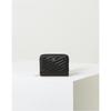 Daks Wallet Black Carlisle Embossed Leather Gold Dd Zipper Wallet