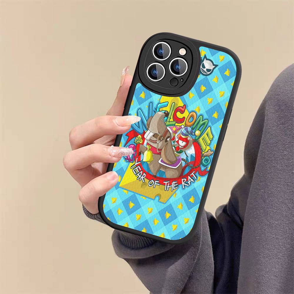 

DADA Devil Phone Case Hard Leather For iPhone 14 13 16 Mini 15 14 11 12 Pro Max Plus Fundas iphone 13pro