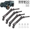 Front and Rear Drive Shaft Aluminum Alloy   CVD Upgrades Parts for   1Celsius10 RC Car