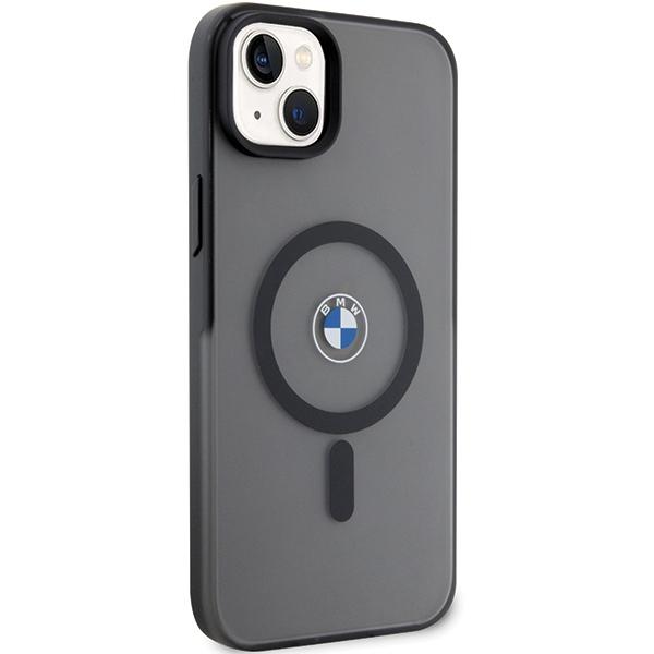 Bmw Case Bmhmp14Mdslk Iphone 14 Plus/ 15 Plus 6.7 Black Hardcase Signature Magsafe