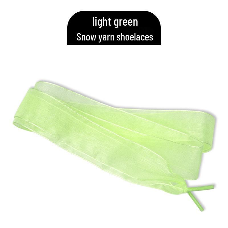 Chiffon-Schnürsenkel: 2,5 cm breit für Samba-, deutsches Trainings- und Rennschuhwerk (Paar)