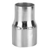Universal Exhaust Tip Adapter Coupling Connector Reducer Pipe Aluminum 2in OD to 2.25in OD