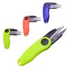 Foldable Bent-Mouth Fishing Scissors - Ideal for Cutting Line & Small Accessories