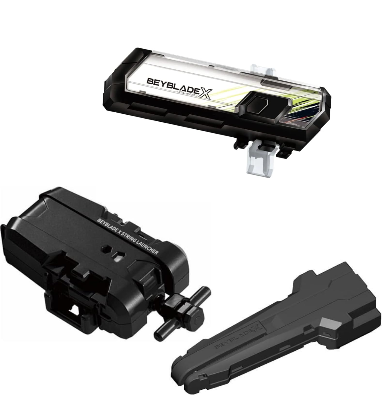 

(3-Piece Set) BX-18 String Launcher + BX-11 Grip + BX-09 BeyBattle Pass
