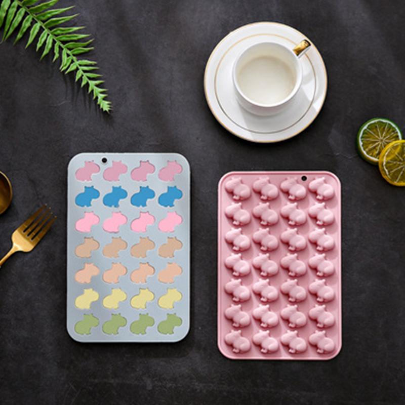 Baking Animal Silicone Molds Silicone Candy Mold Food-Grade Dolphin Baking Mold Easy Release Cake Mold Small Non-Stick Cake Mold