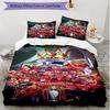 Set copripiumino 3 pezzi (1*Copripiumino + 2*Federe, Senza Nucleo), Set Biancheria da Letto Morbido Stagione Unica Liverpool F.C. Stampa, Regalo Decorazione Camera da Letto Casa