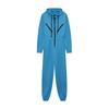 2024 Sporty Casual Women's Hooded Jumpsuit Set