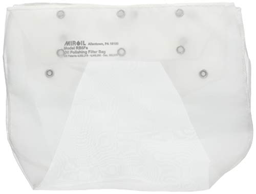 

Сменная сумка для масляного фильтра I&M (RB5FS) - Большой размер - Полиэтилентерефталат - Сделано в США - Белый