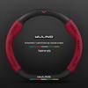 Genuine Leather Steering Wheel Cover for Wuling Hongguang Mini, Capgemini, Journey, Starlight, 730, Glory, and New Card Models.