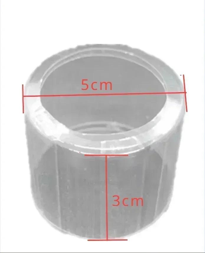 200 BUC Bucă de Sticlă Film PVC Termocontractabil Plastic Transparent Capac Sticlă Vin Pungă Sigilare la Căldură Manșon Sigilare Capac Sticlă Vin 200pcs