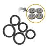 Mixed Idler Pulley Rubber Idle Wheel Belt for Player Tape Record Running Smooth 20pcs