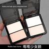 Two-Color High-Gloss Contouring All-In-One Matte Facial Brightening Highlighter Blush Concealer Tear Trough Shadow Nose Shadow Palette Setting Powder