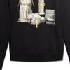 VERSACE Sweatshirts Men's Black Crew Neck Moderate Regular 1010711-1A07775-1B000