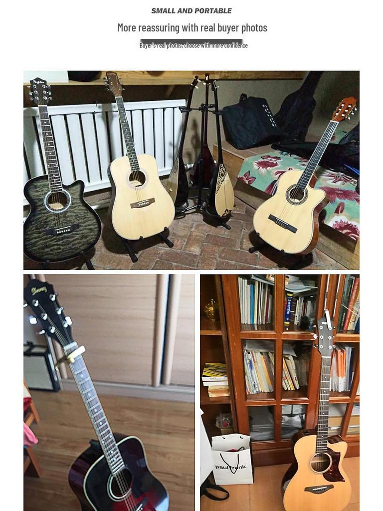 Folding A-frame Universal Guitar Stand for Electric, Acoustic, Bass, Zhongruan, Pipa, Liuqin