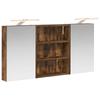 Bathroom Cabinet Set 3 Pcs 100 X 10.5 X 50 Cm Particleboard