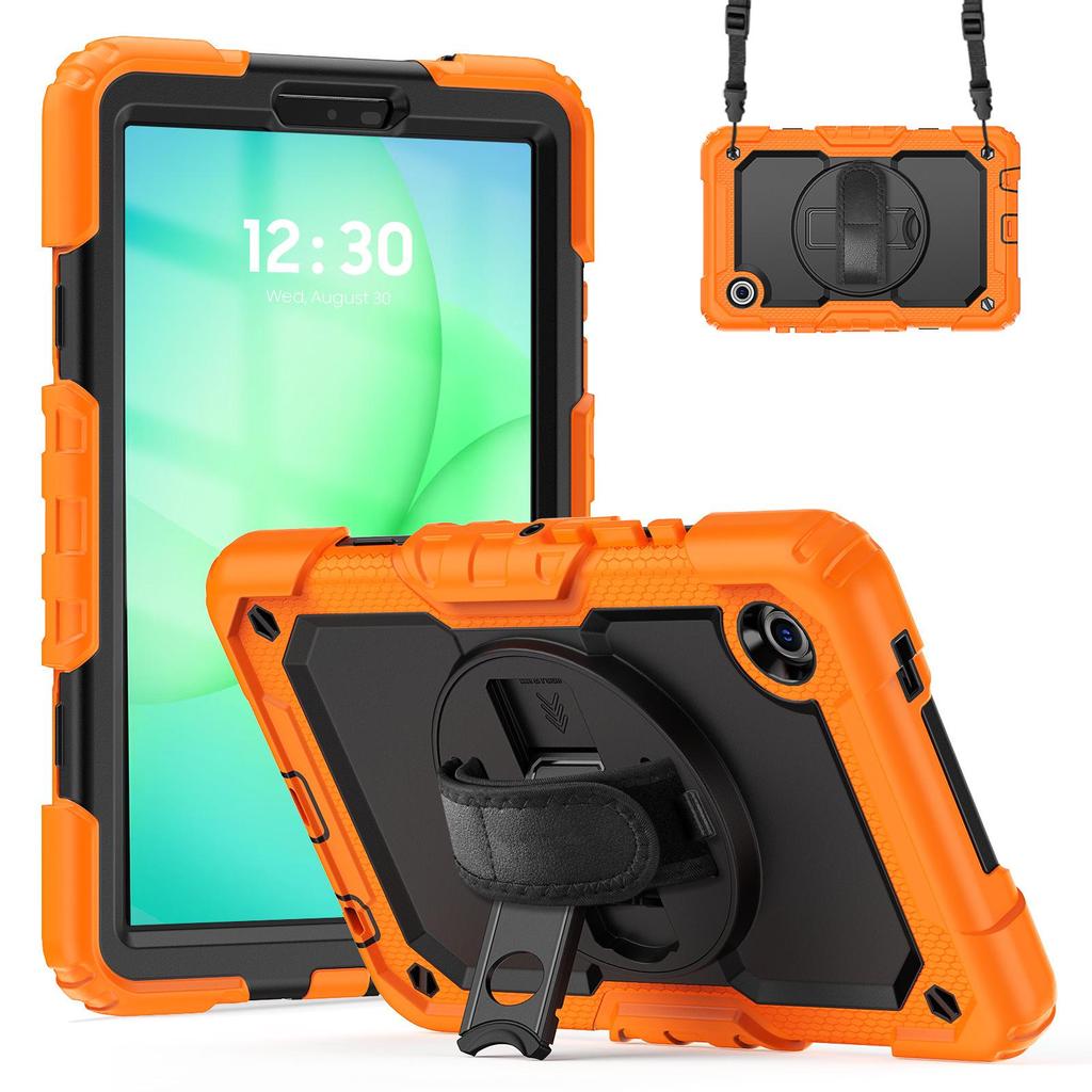 Drop-Proof Silicone Protective Case with Strap for Samsung Tab A11 A9