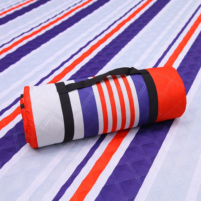 Oein Retro Striped Waterproof Picnic Mat