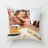 Vintage Black Camera Bicycle Print Car Cushion Cover Pillowcase Home Sofa Chair Decoration