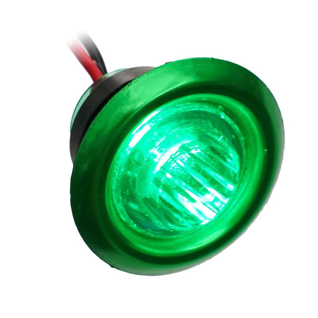 12V 24V LED Side Marker Light Auto Trucks Lorry Trailer Bus Tail Brake Lamp Car Warning Lamp Turn Signal Indicator Lighting