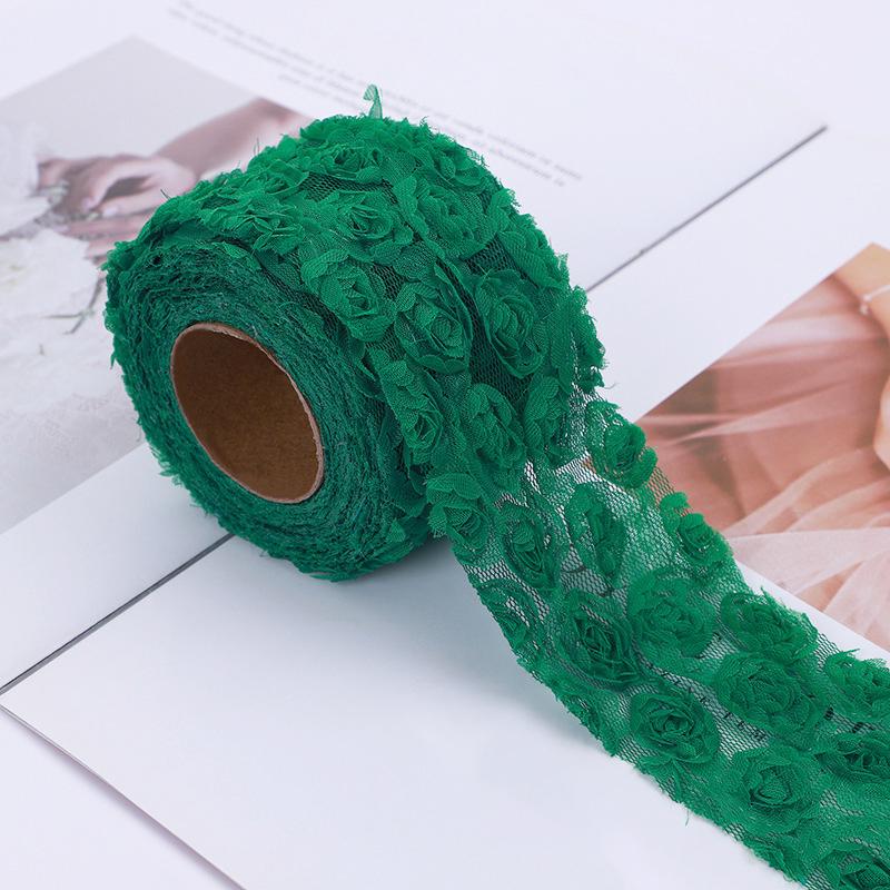 DIY Verzierung Mesh Party-Accessoires Kleid Stickerei Tasche Dekorationen Rosenblätter Vorhänge Geschenk