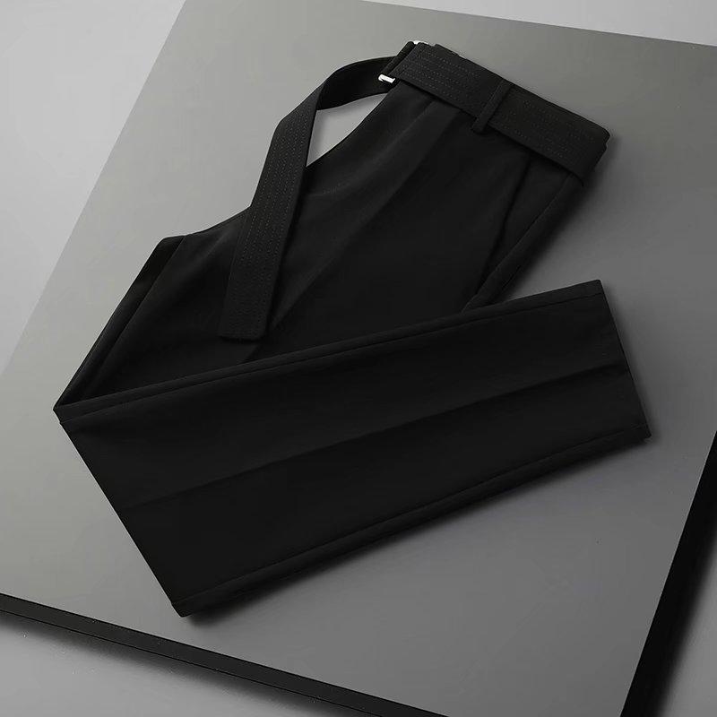 

American long pants men s spring and summer nine-point pants men s business nine-point pants casual dress slim straight pants men 28