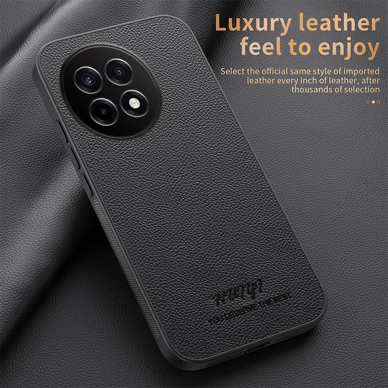 Luxury Business Leather Soft Frame Magnetic Cover For OnePlus 13R OnePlus13R Phone Cases Capa